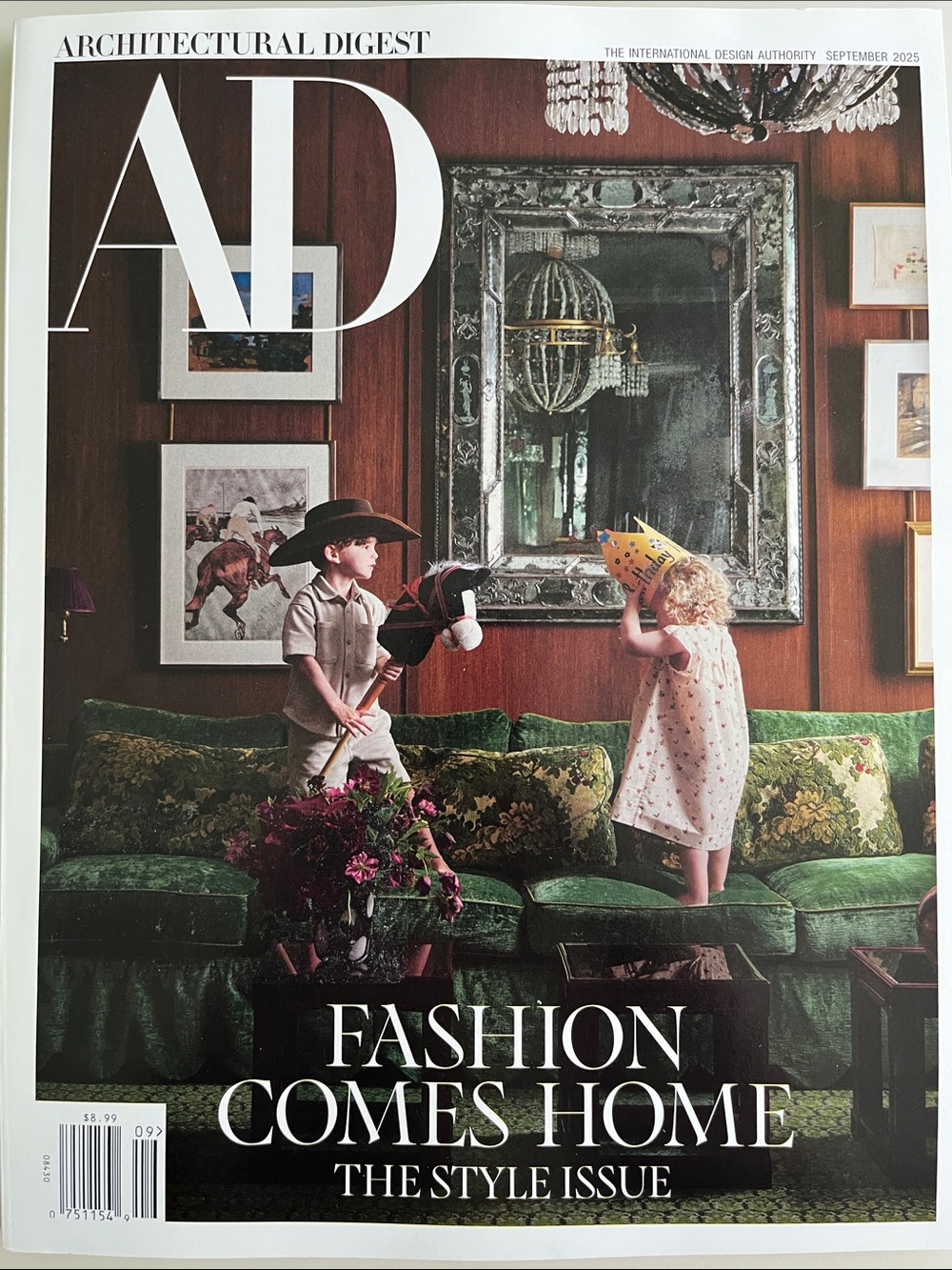 Architectural Digest Magazine September 2025.